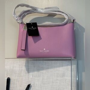 Kate Spade Sadie Crossbody in Berry Cream NWT